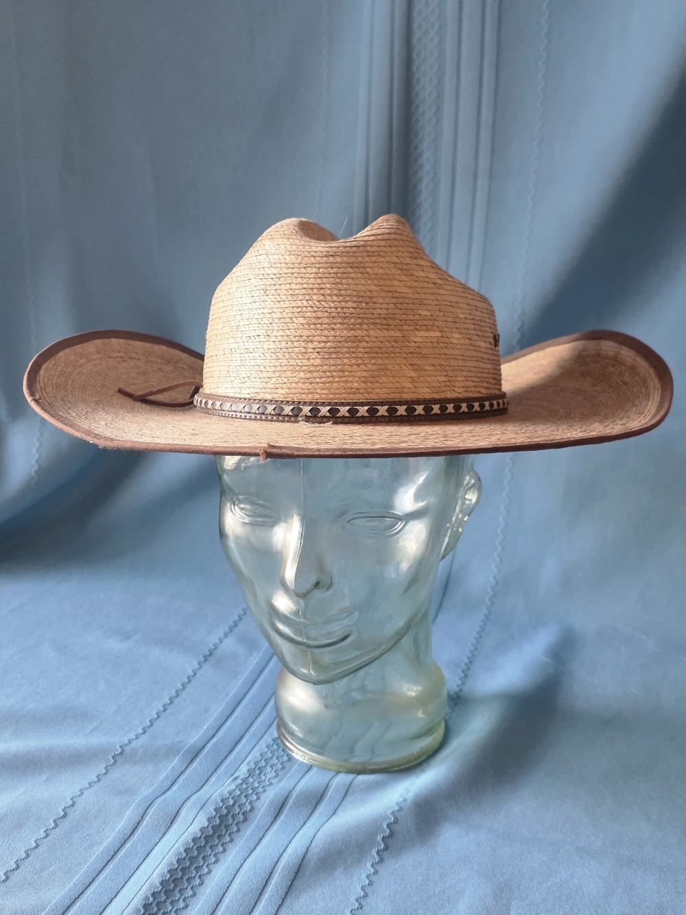 Resistol Jason Aldean "Amarillo Sky" Palm Leaf Cowboy Hat - Size 7 1/4